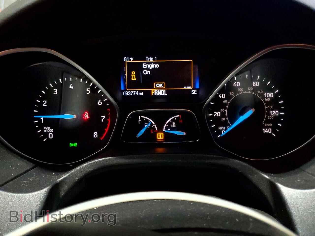 2018 FORD FOCUS - VIN: 1FADP3F29JL211341 - Фото 9