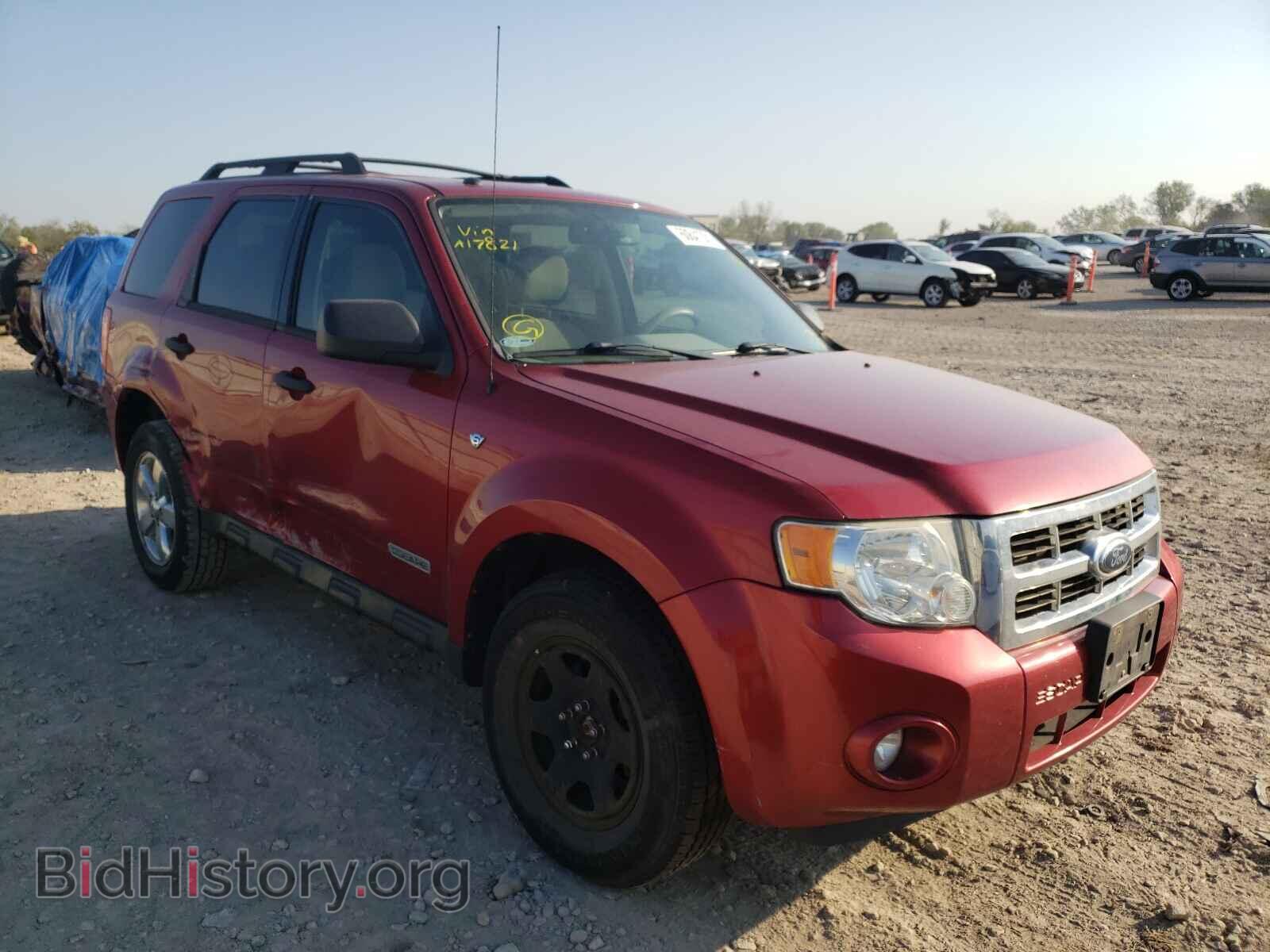 Фотография 1FMCU03108KA17821 - FORD ESCAPE 2008