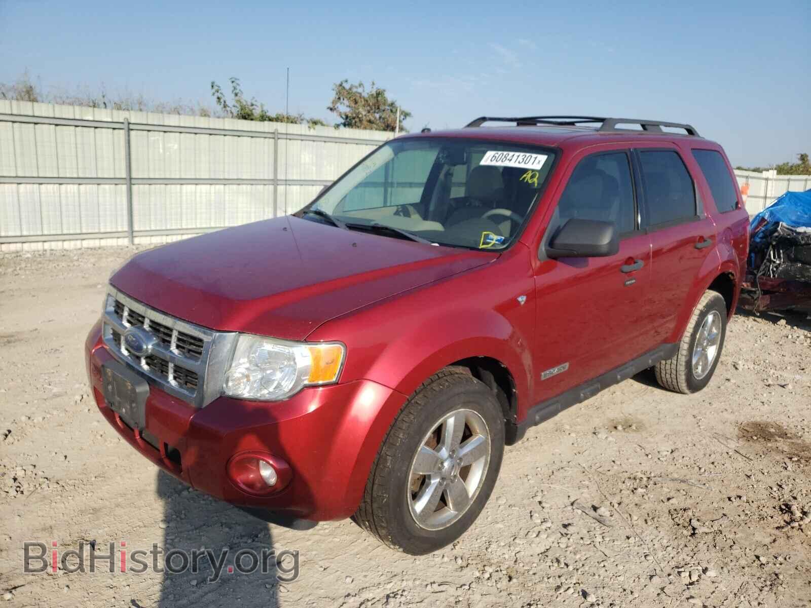 2008 FORD ESCAPE - VIN: 1FMCU03108KA17821 - Фото 2