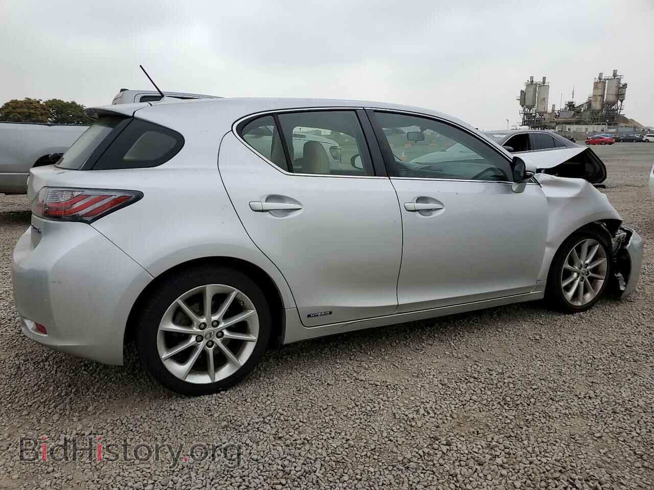 2012 LEXUS CT 200 - VIN: JTHKD5BH4C2121084 - Фото 3