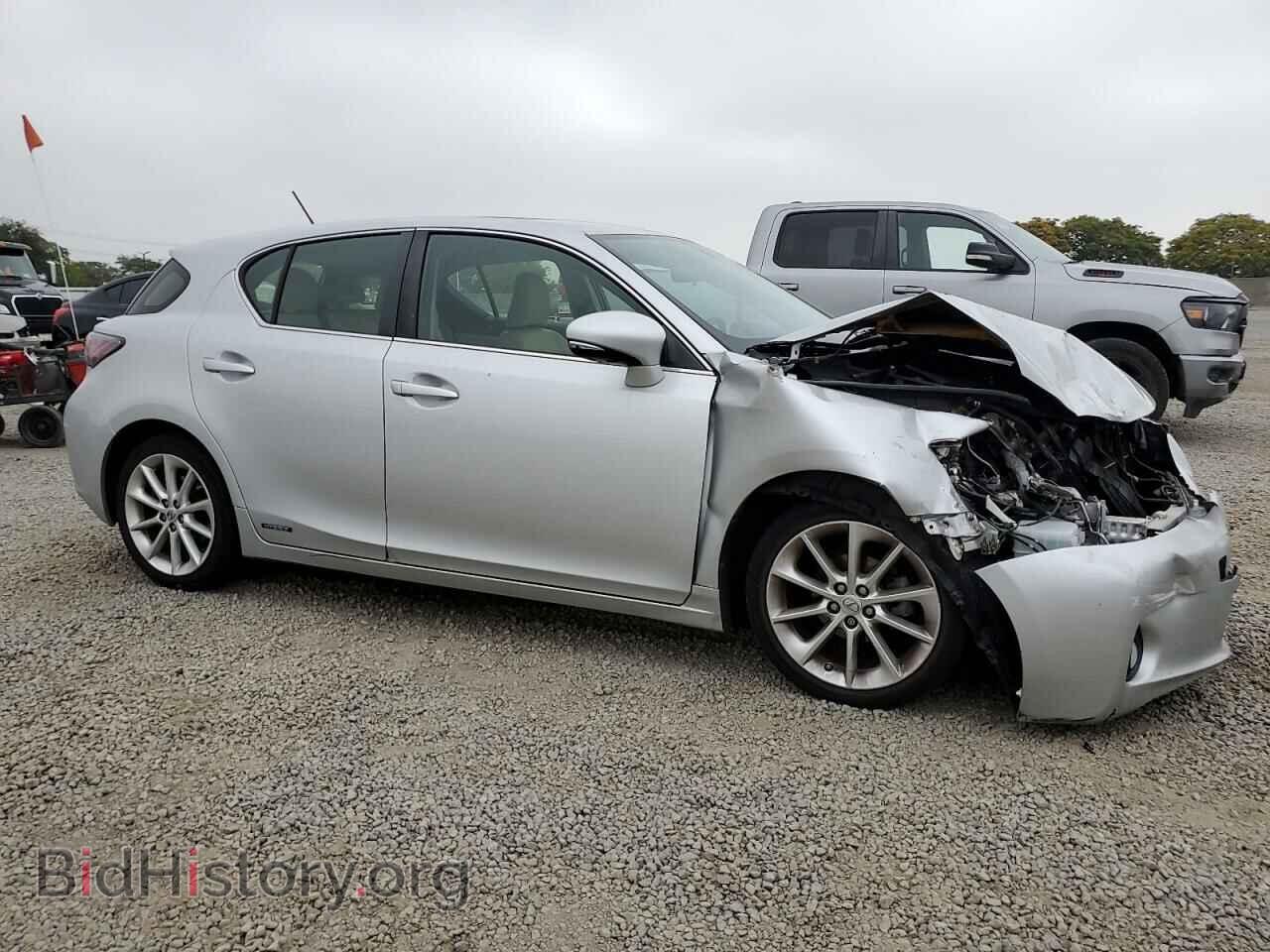 2012 LEXUS CT 200 - VIN: JTHKD5BH4C2121084 - Фото 4