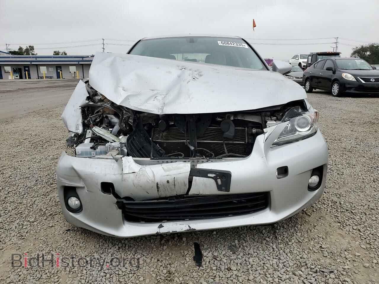 2012 LEXUS CT 200 - VIN: JTHKD5BH4C2121084 - Фото 5