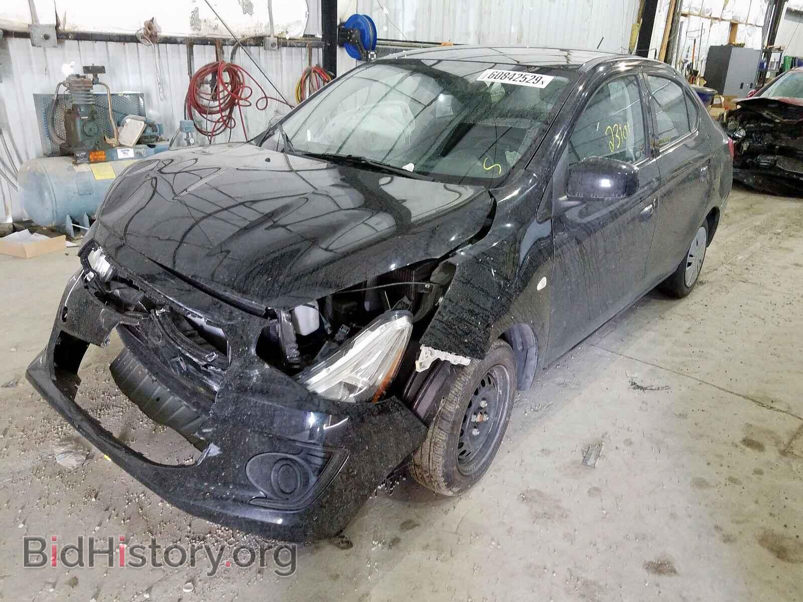 2017 MITSUBISHI MIRAGE - VIN: ML32F3FJ2HHF16890 - Фото 2