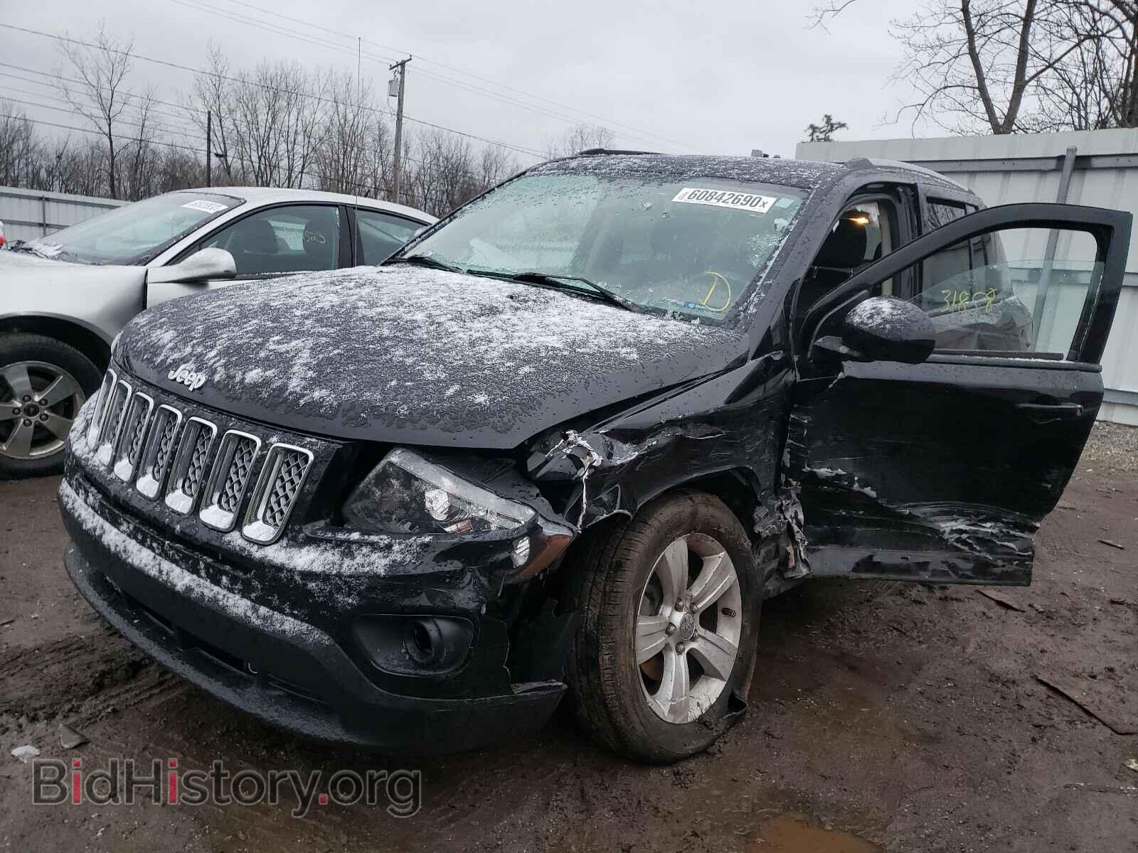 2017 JEEP COMPASS - VIN: 1C4NJDEB6HD176320 - Фото 2