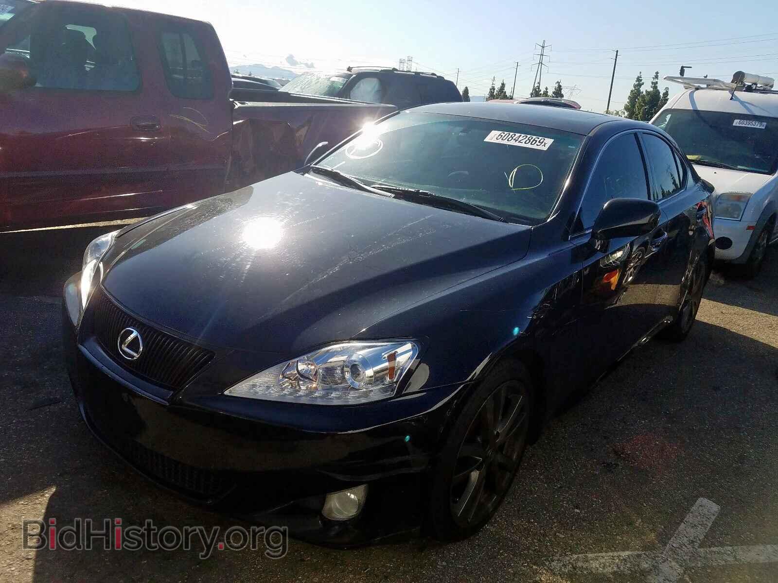 2008 LEXUS IS - VIN: JTHBK262X85079083 - Фото 2