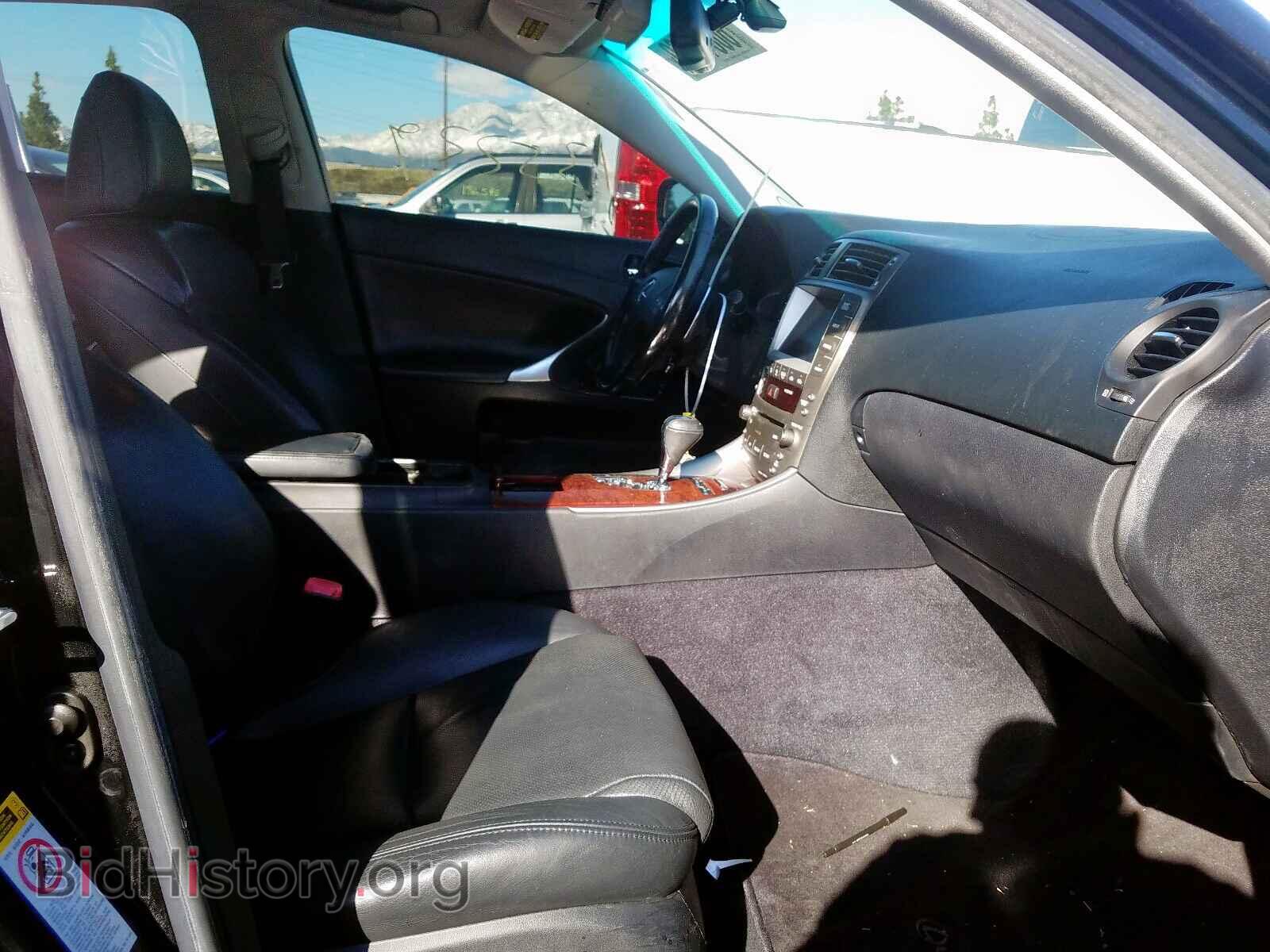 2008 LEXUS IS - VIN: JTHBK262X85079083 - Фото 5