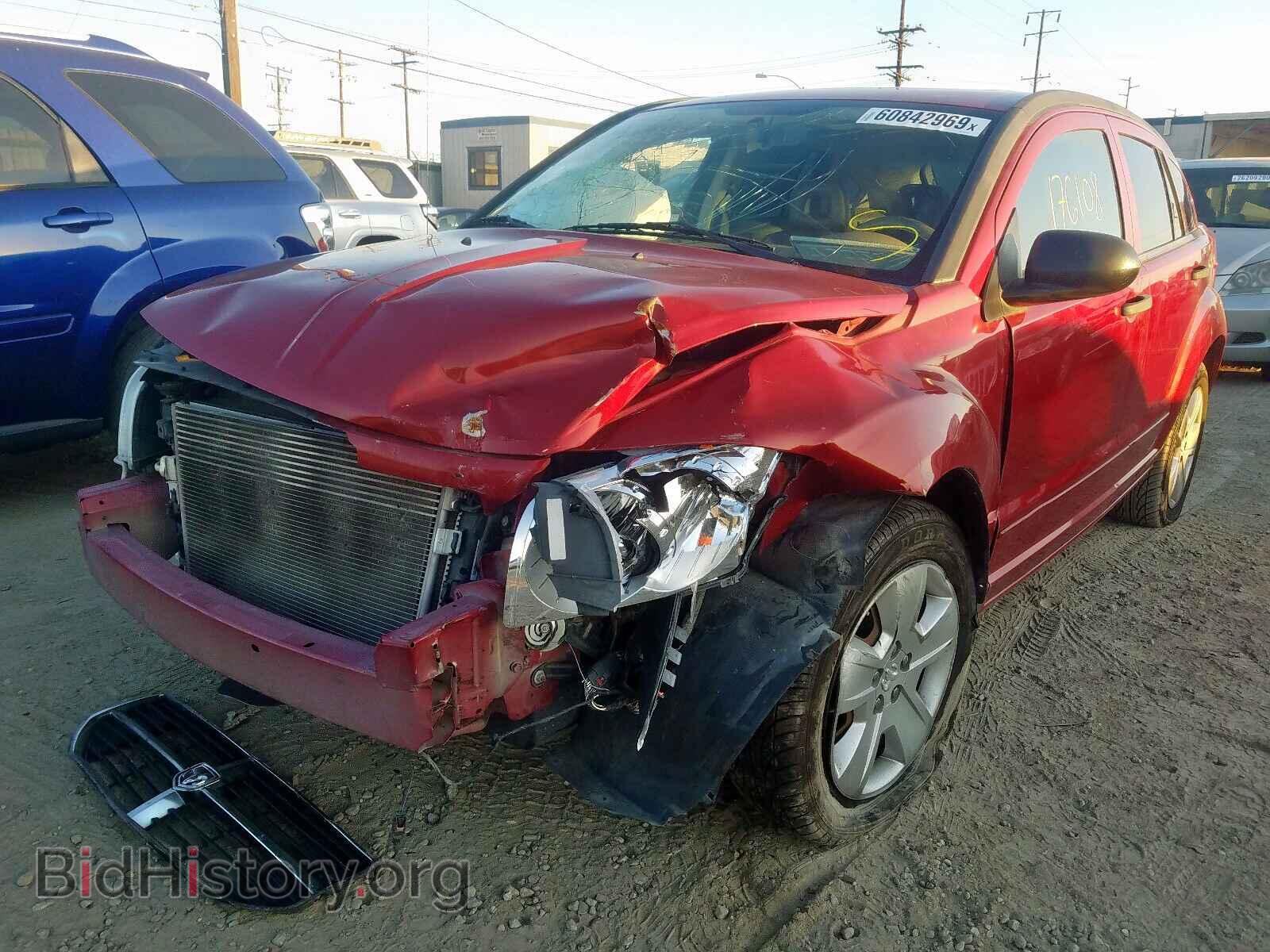 2007 DODGE CALIBER - VIN: 1B3HB48B37D313302 - Фото 2
