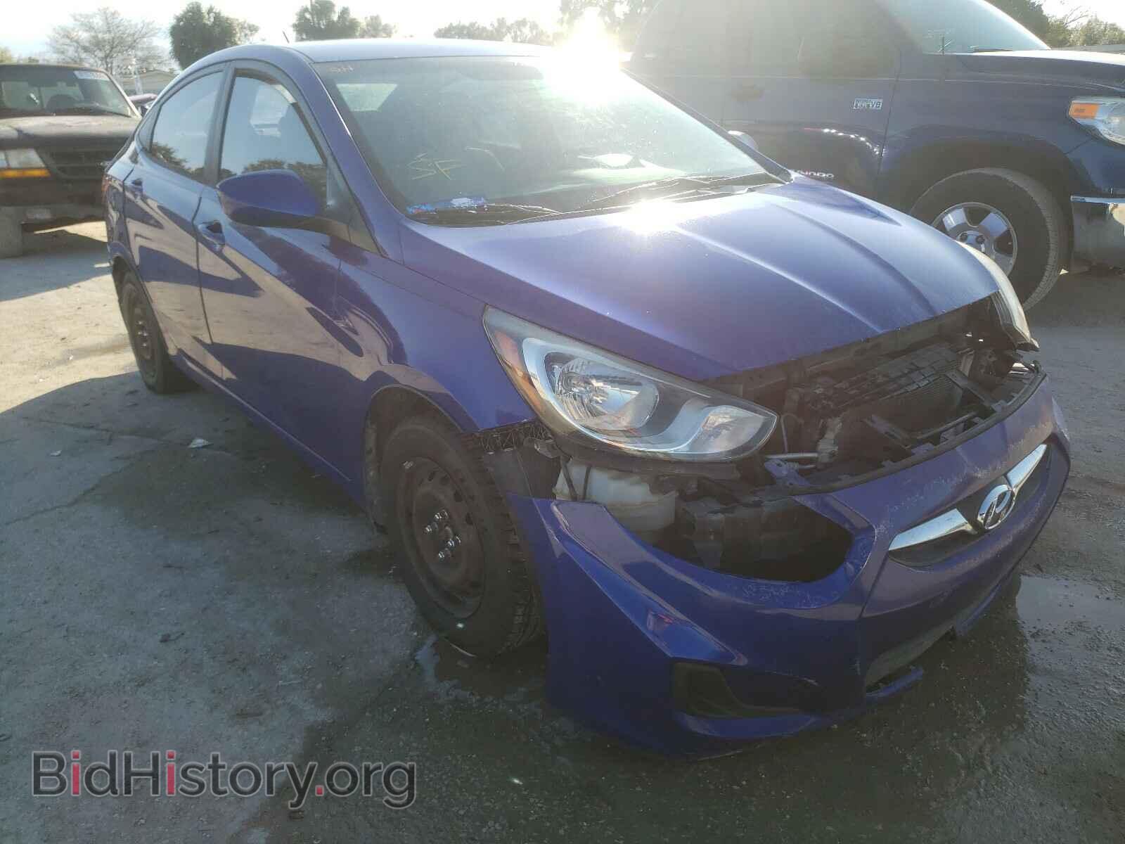 Photo KMHCT4AE1CU257845 - HYUNDAI ACCENT 2012