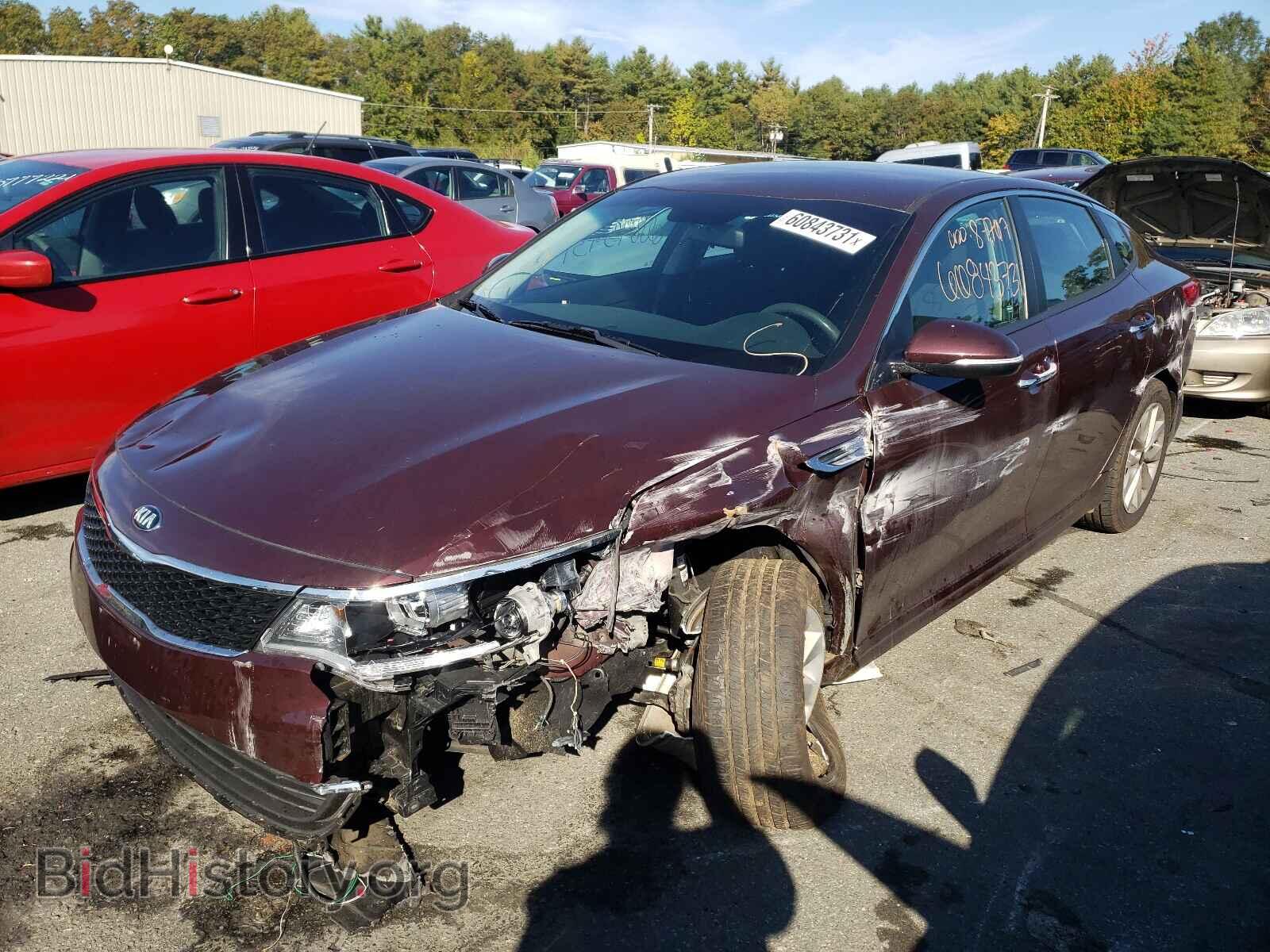 2017 KIA OPTIMA - VIN: 5XXGT4L38HG163301 - Фото 2