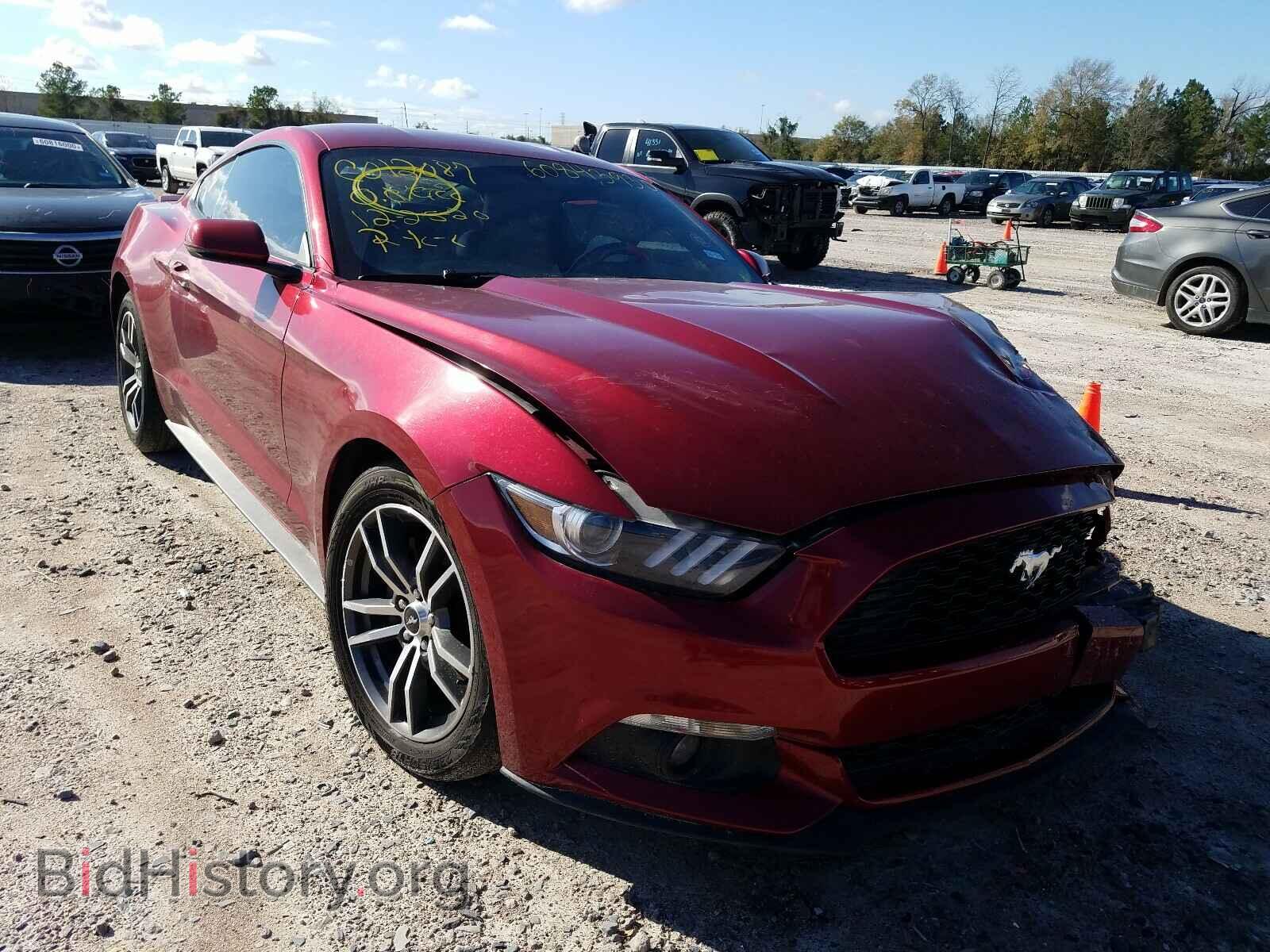 Фотография 1FA6P8TH2G5227196 - FORD MUSTANG 2016