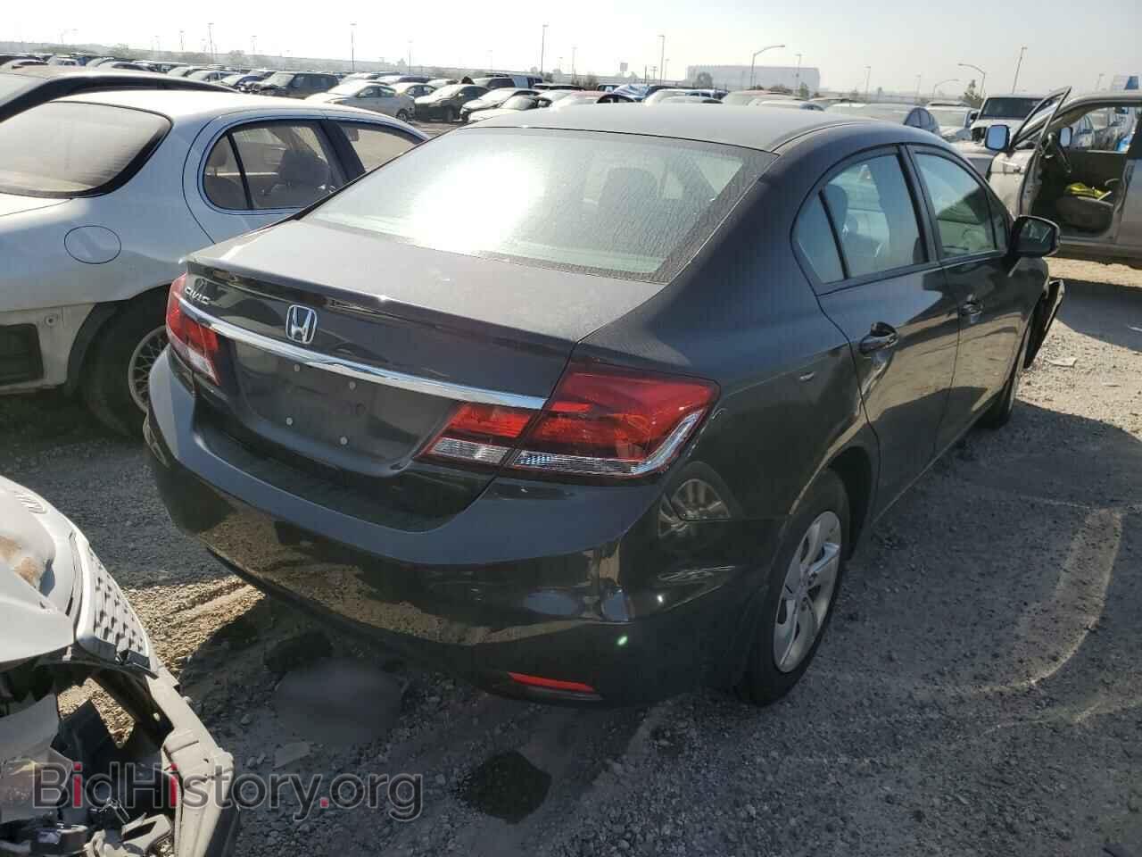2013 HONDA CIVIC - VIN: 2HGFB2F57DH507158 - Фото 4