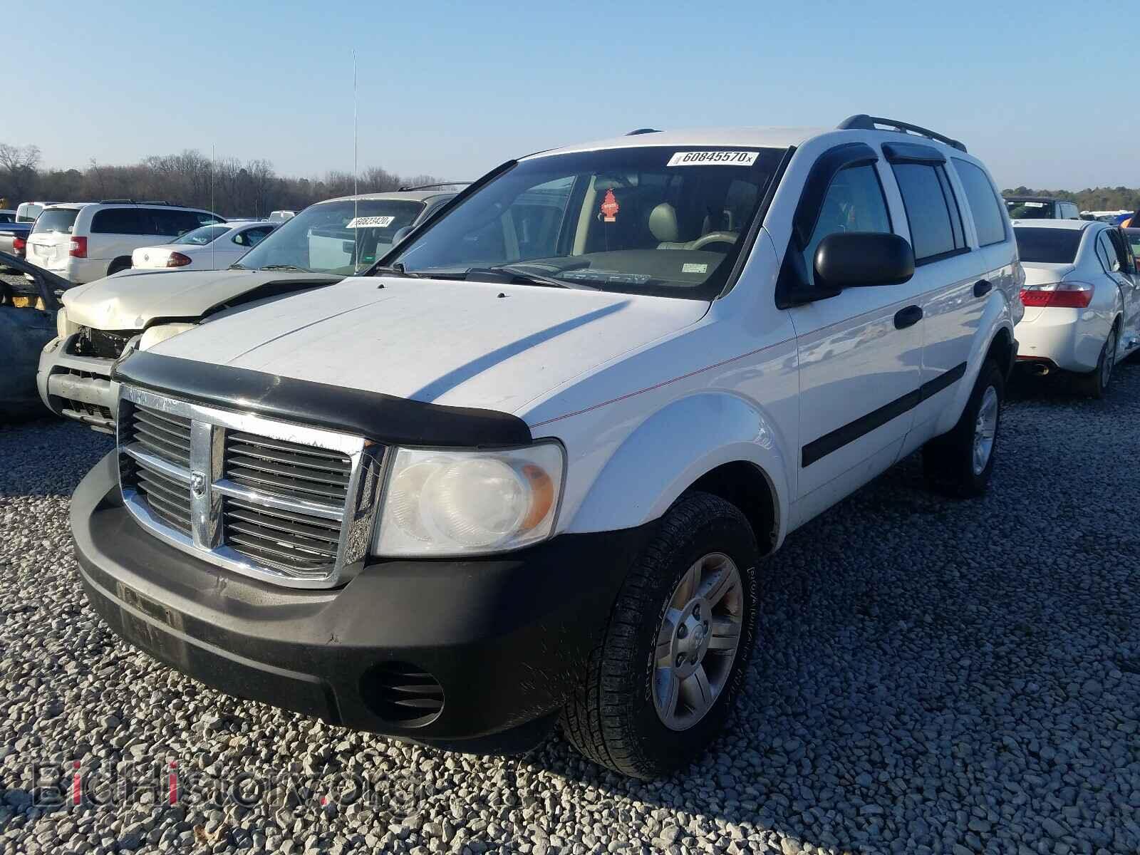 2008 DODGE DURANGO - VIN: 1D8HD38NX8F153780 - Фото 2