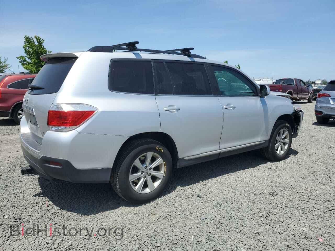2013 TOYOTA HIGHLANDER - VIN: 5TDBK3EH8DS217740 - Фото 3