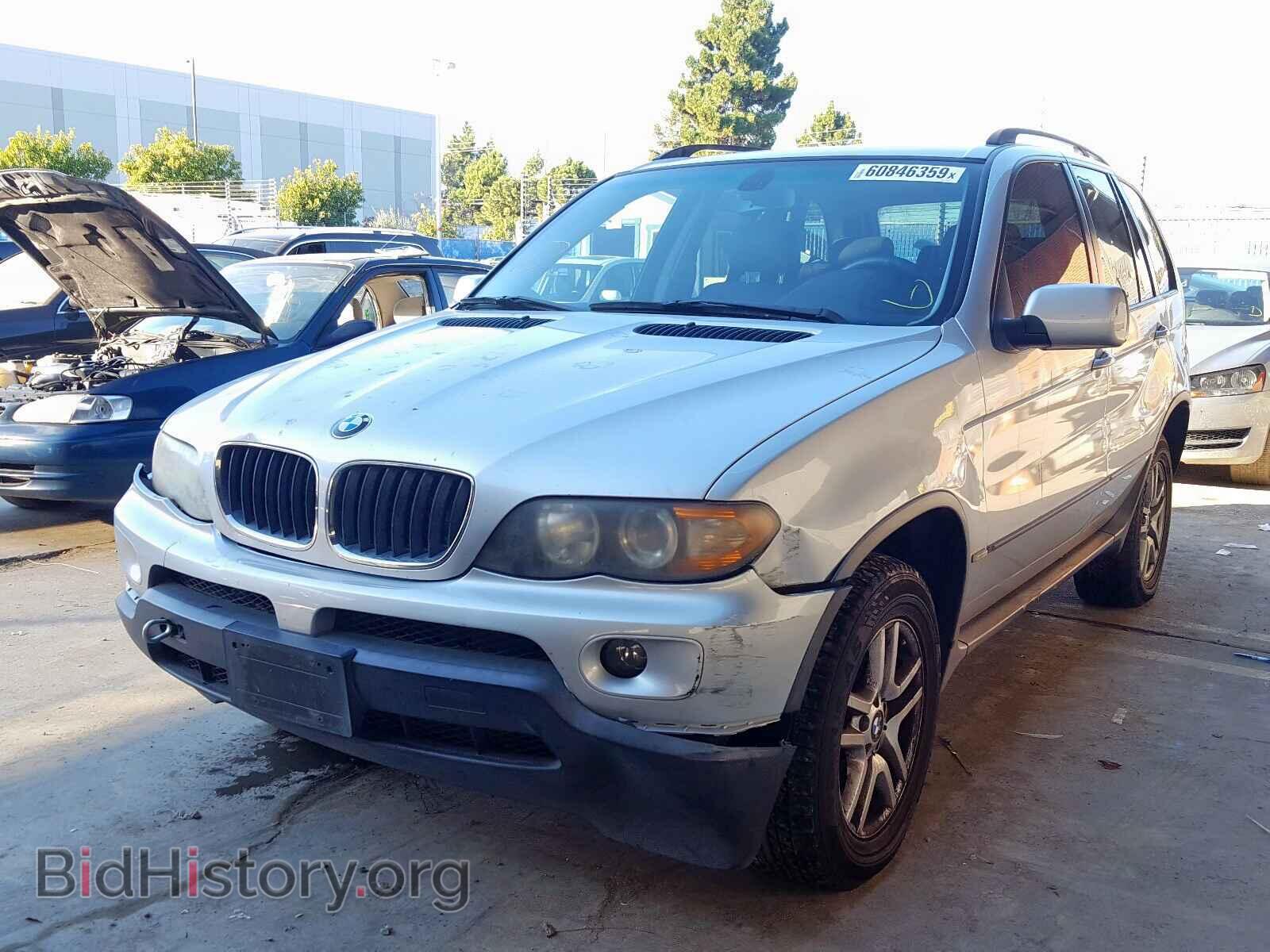 2006 BMW X5 - VIN: 5UXFA13586LY31160 - Фото 2