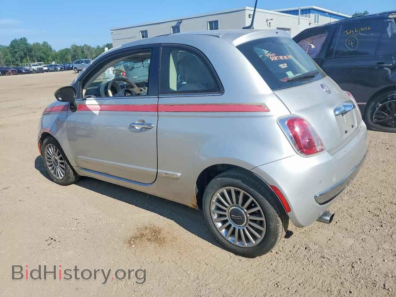 2013 FIAT 500 - VIN: 3C3CFFCR7DT553833 - Фото 2