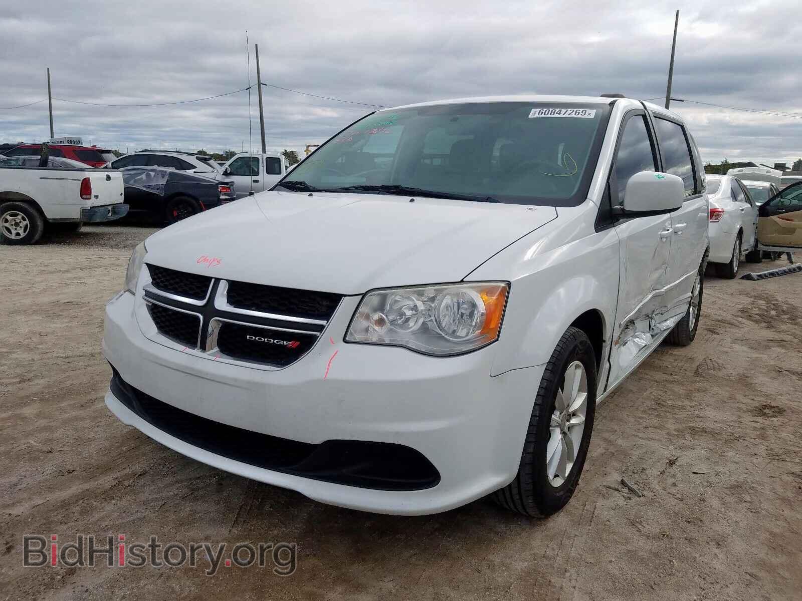 2014 DODGE CARAVAN - VIN: 2C4RDGCG9ER259855 - Фото 2