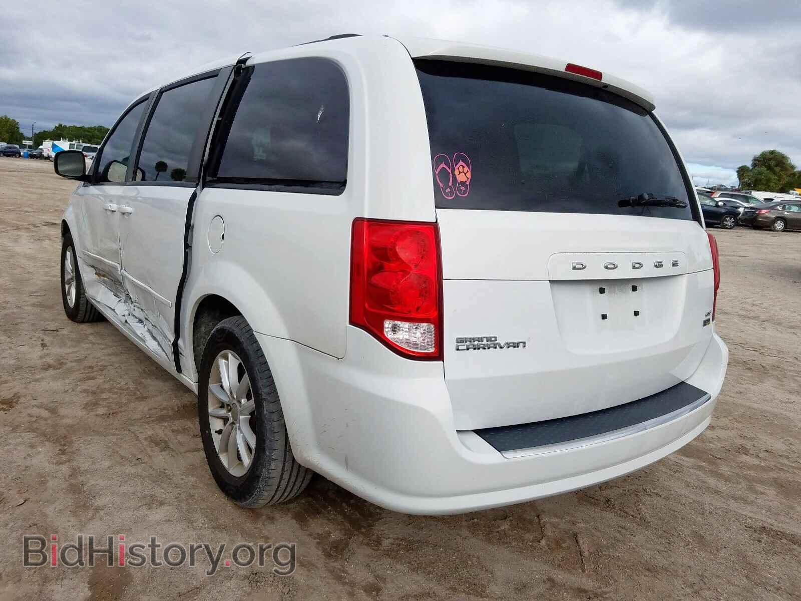 2014 DODGE CARAVAN - VIN: 2C4RDGCG9ER259855 - Фото 3