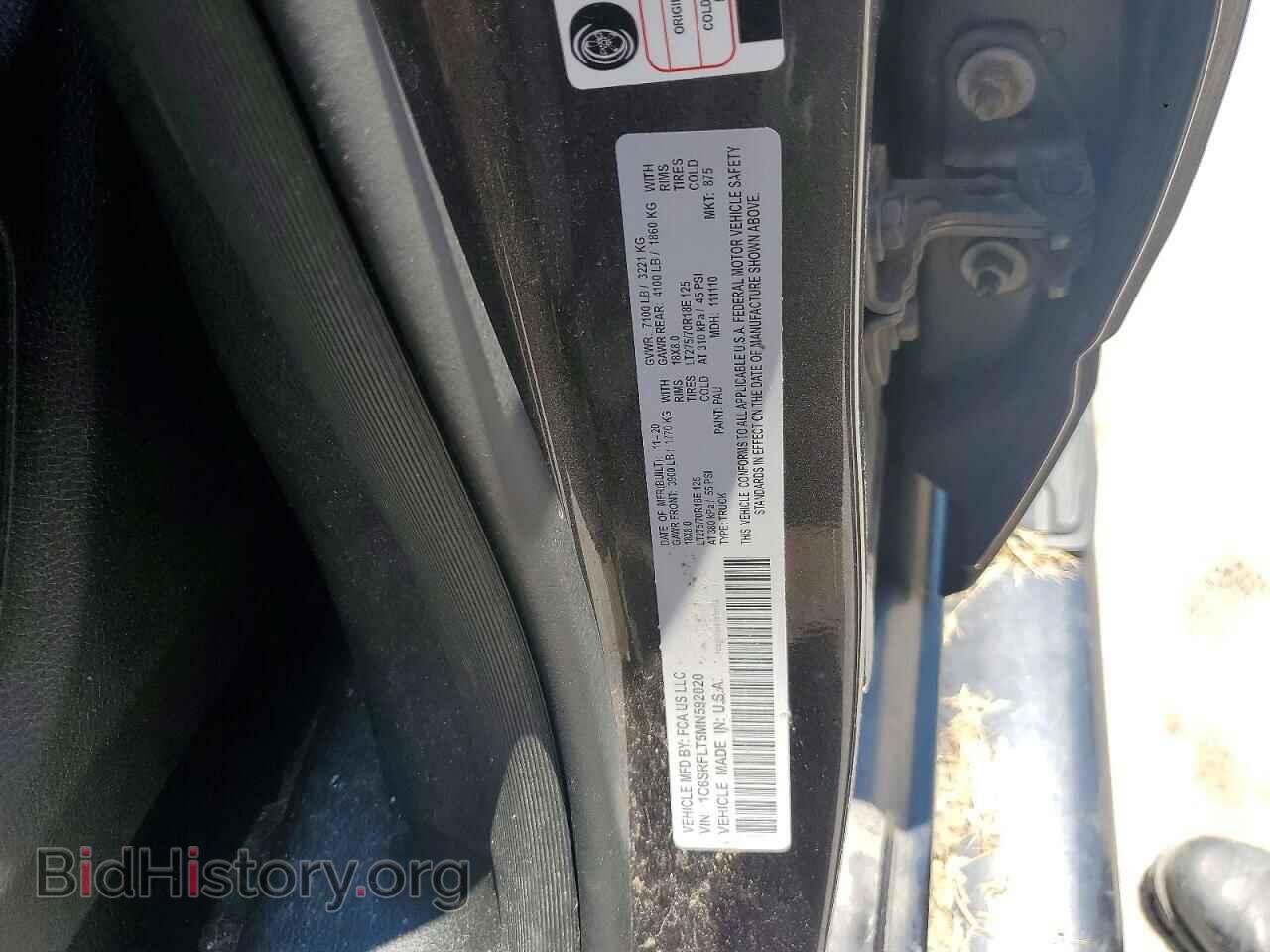 2021 RAM 1500 - VIN: 1C6SRFLT5MN592020 - Photo 12