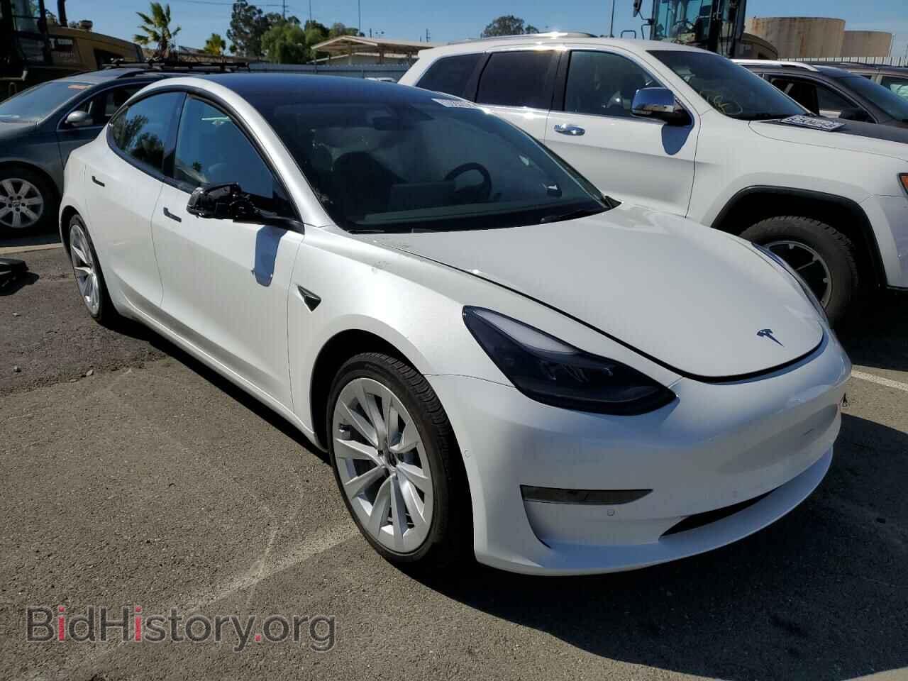 Photo 5YJ3E1EB2NF144429 - TESLA MODEL 3 2022