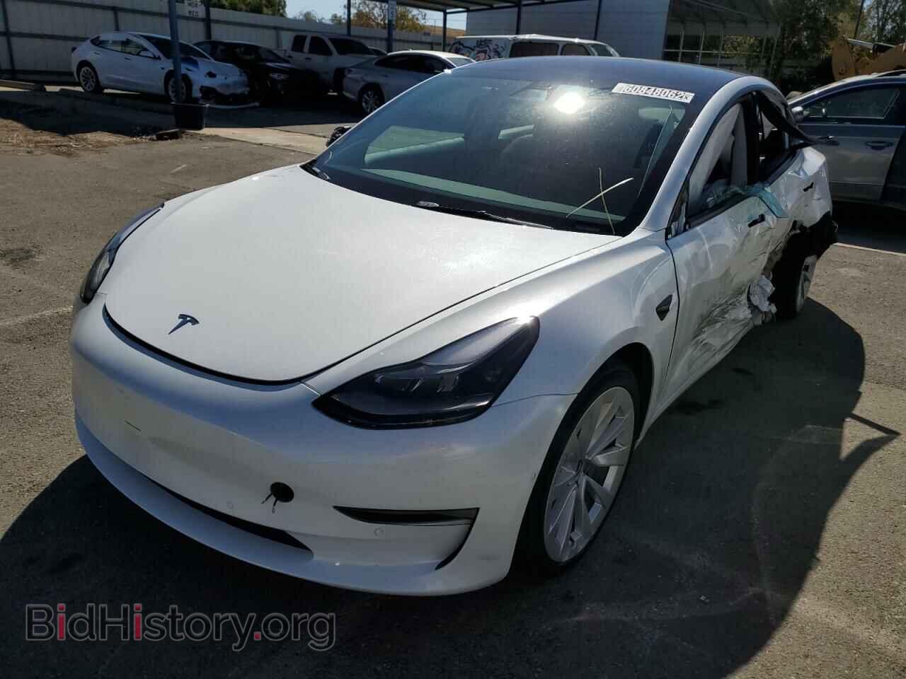 2022 TESLA MODEL 3 - VIN: 5YJ3E1EB2NF144429 - Photo 2