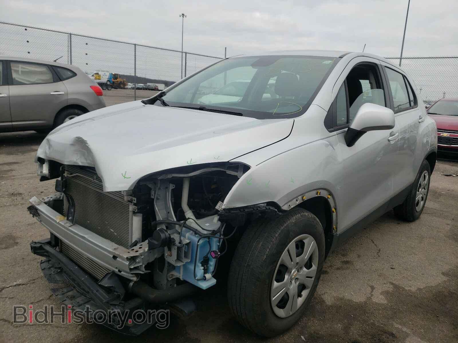 2015 CHEVROLET TRAX - VIN: KL7CJKSB7FB123373 - Фото 2