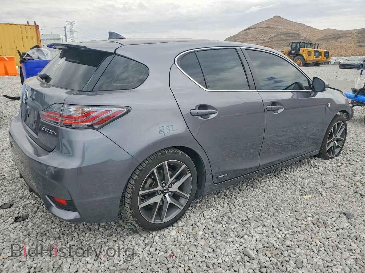 2017 LEXUS CT 200 - VIN: JTHKD5BH1H2284797 - Фото 3