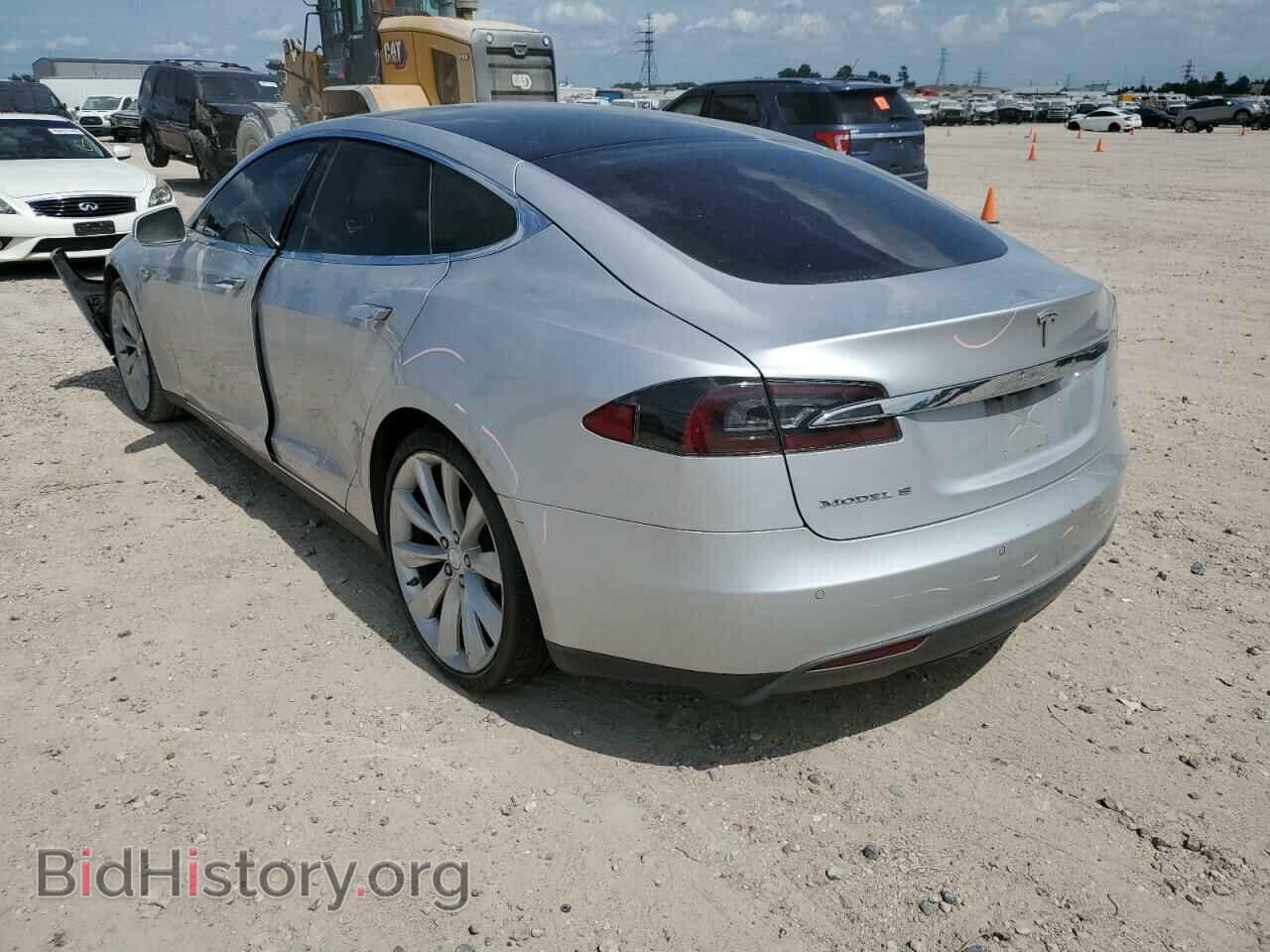 2014 TESLA MODEL S - VIN: 5YJSA1H12EFP30221 - Фото 2