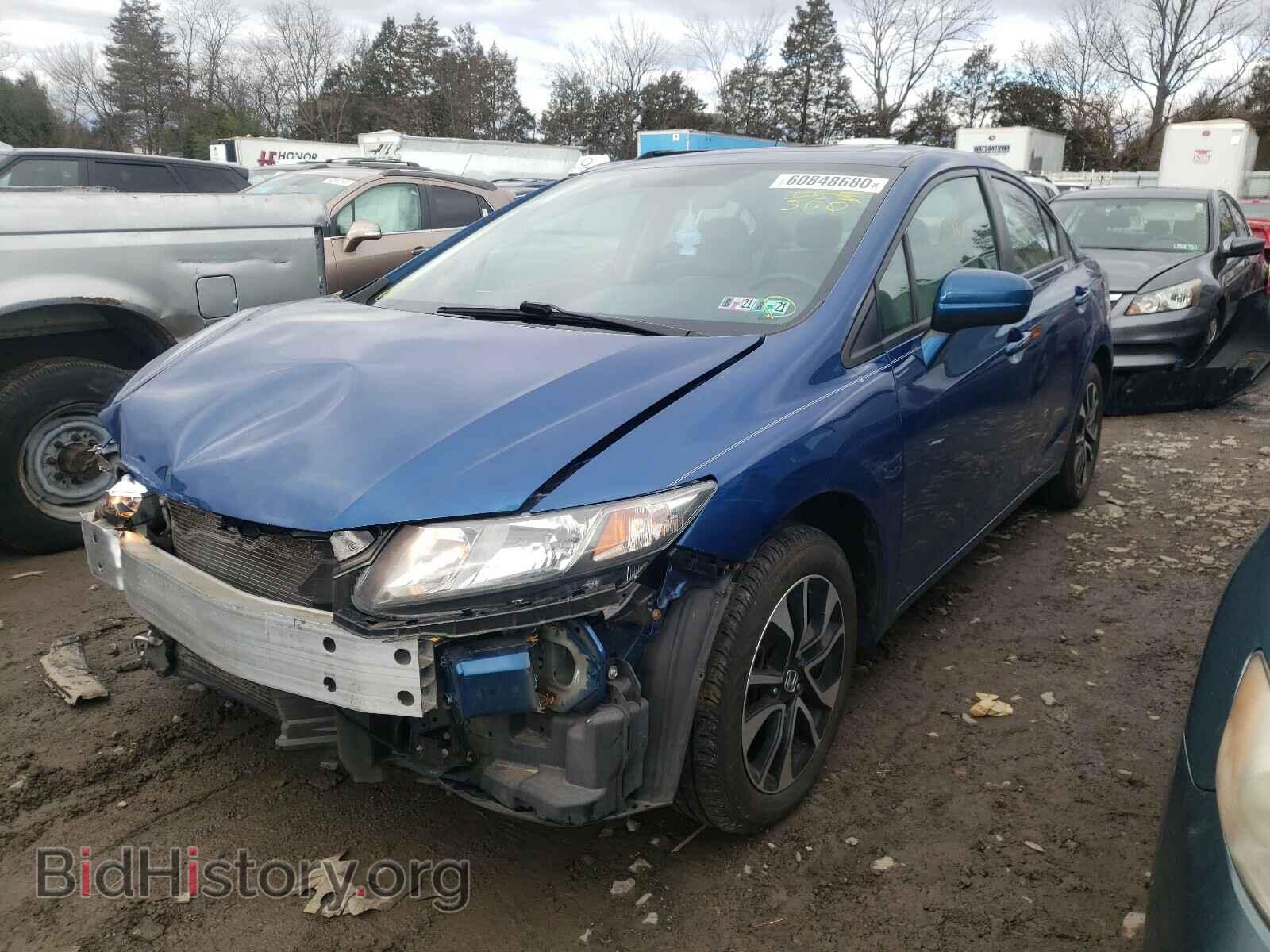 2014 HONDA CIVIC - VIN: 19XFB2F87EE275411 - Фото 2