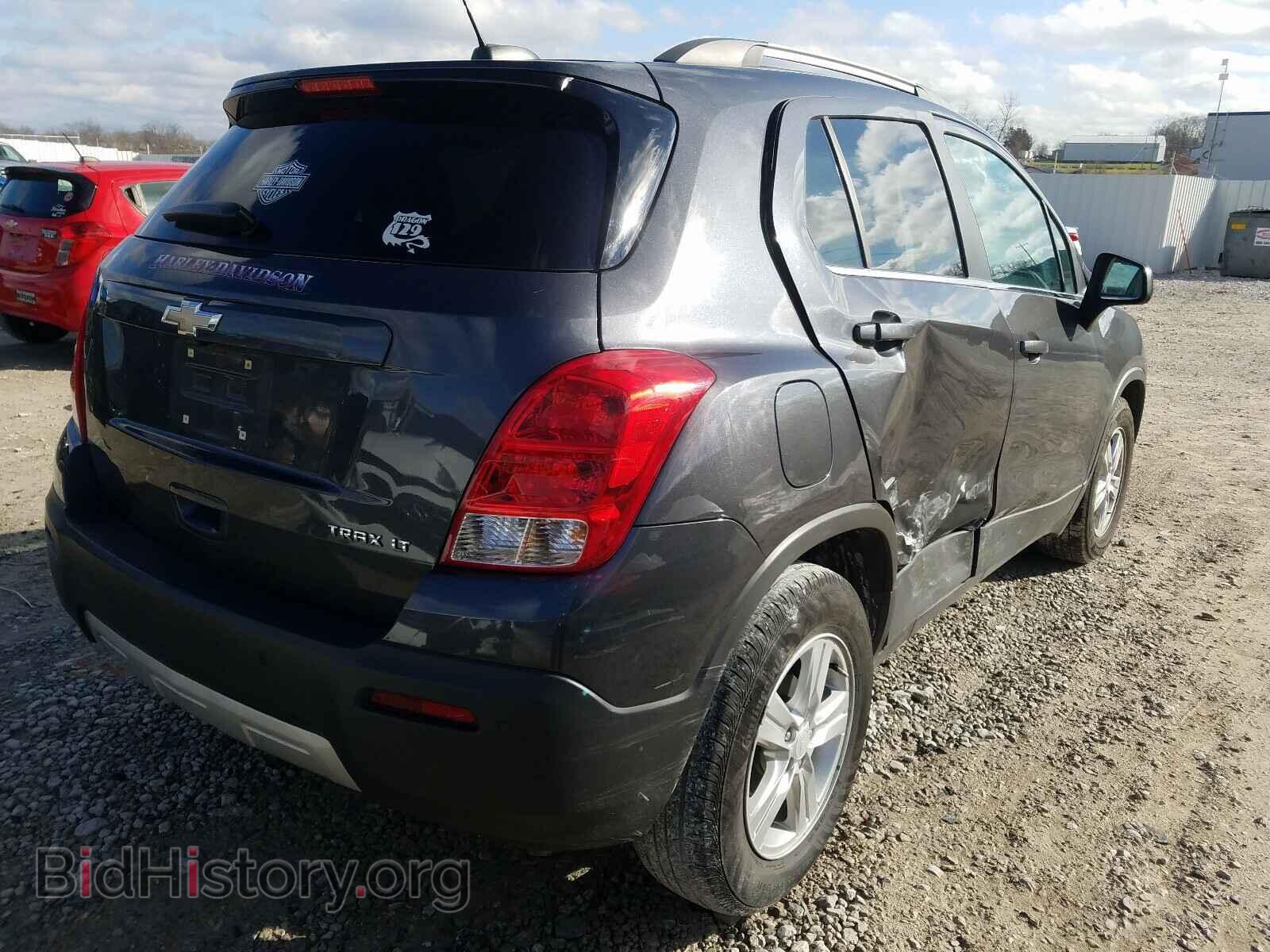 2016 CHEVROLET TRAX - VIN: 3GNCJLSB5GL273272 - Фото 4