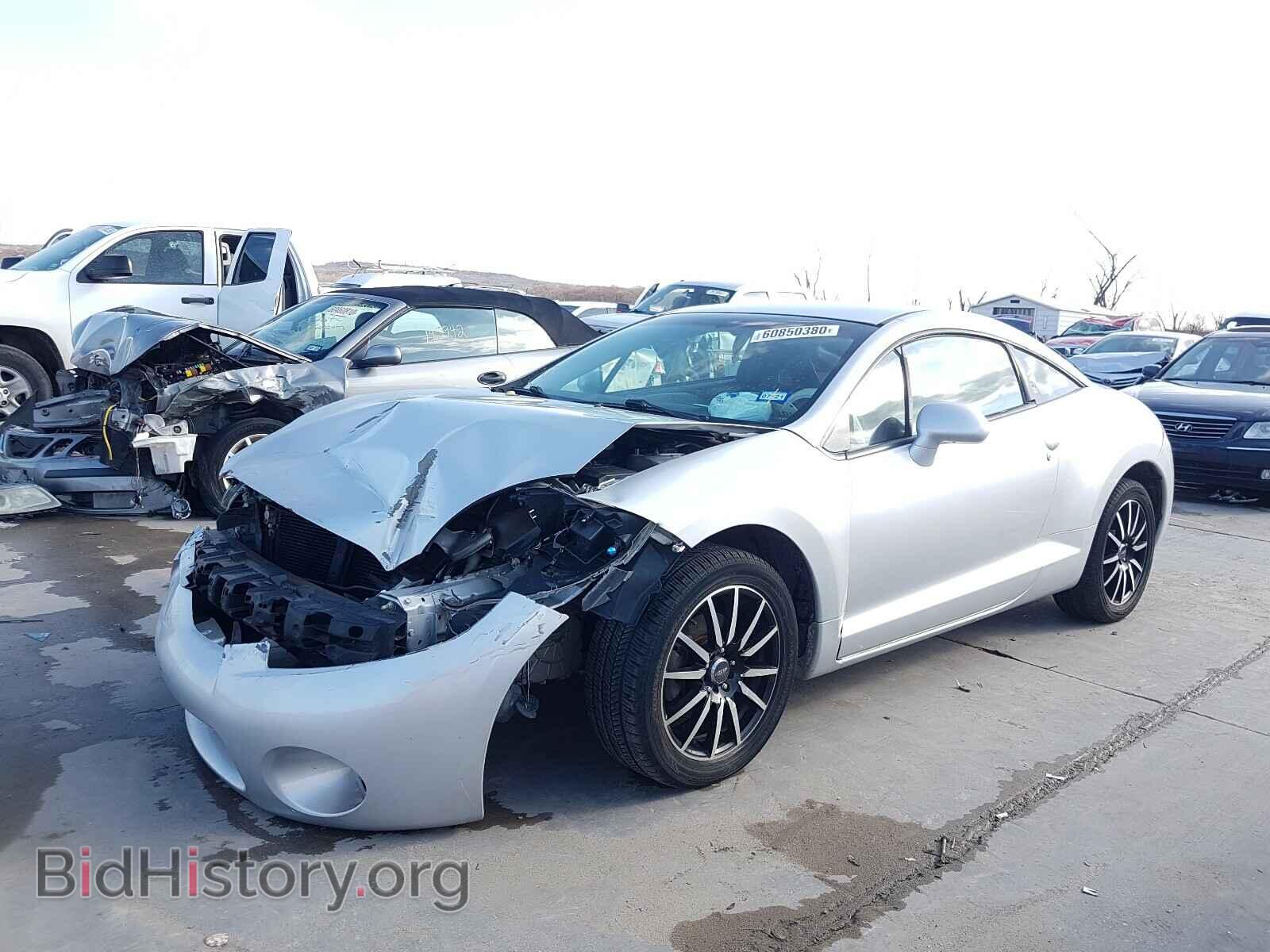 2007 MITSUBISHI ECLIPSE - VIN: 4A3AK24F37E009021 - Photo 2