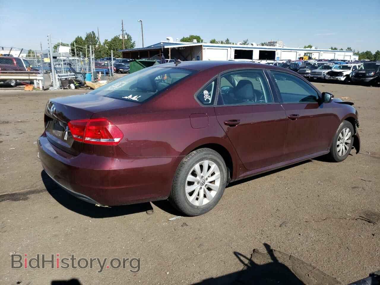 2013 VOLKSWAGEN PASSAT - VIN: 1VWAP7A32DC024433 - Фото 3