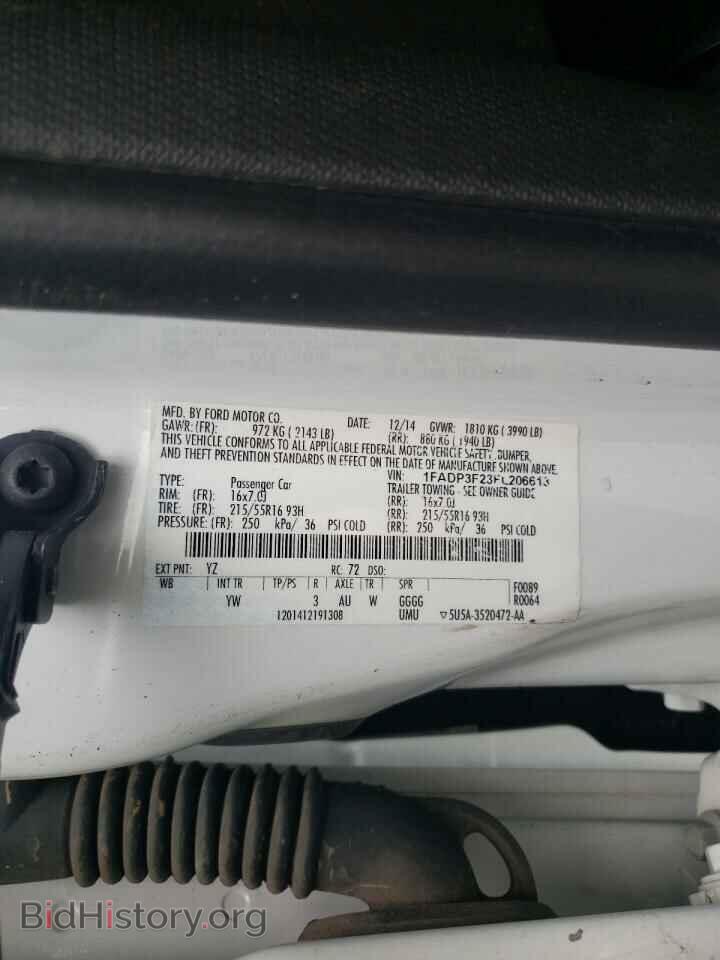 2015 FORD FOCUS - VIN: 1FADP3F23FL206613 - Photo 10