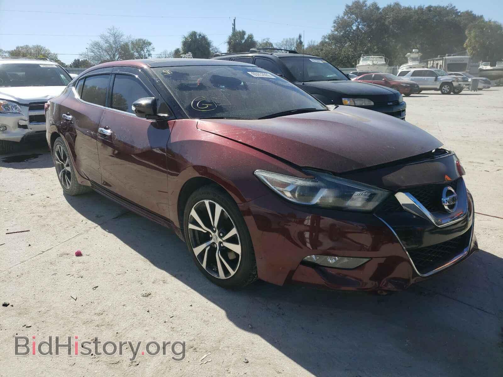 Фотография 1N4AA6AP2GC402827 - NISSAN MAXIMA 2016
