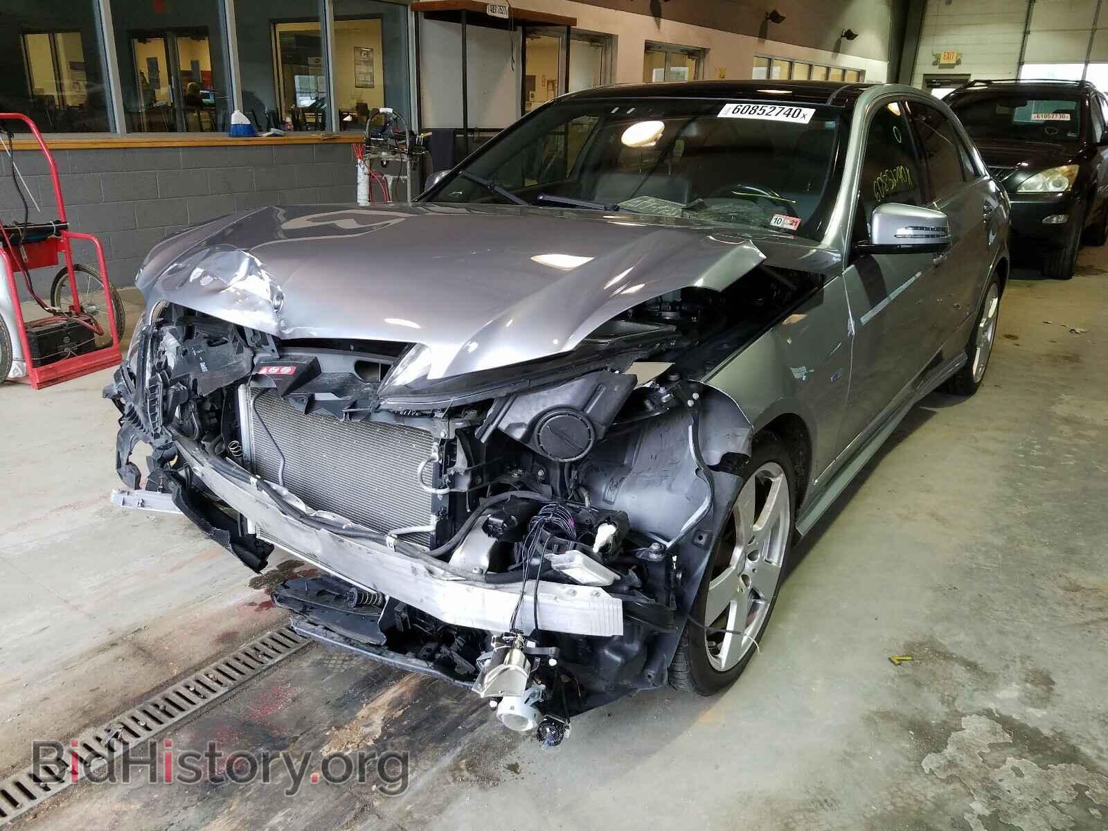 2012 MERCEDES-BENZ E-CLASS - VIN: WDDHF8JBXCA595802 - Фото 2