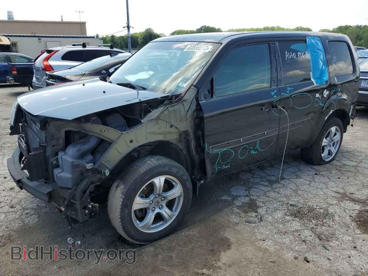 Фотография 5FNYF4H75CB072294 - HONDA PILOT 2012
