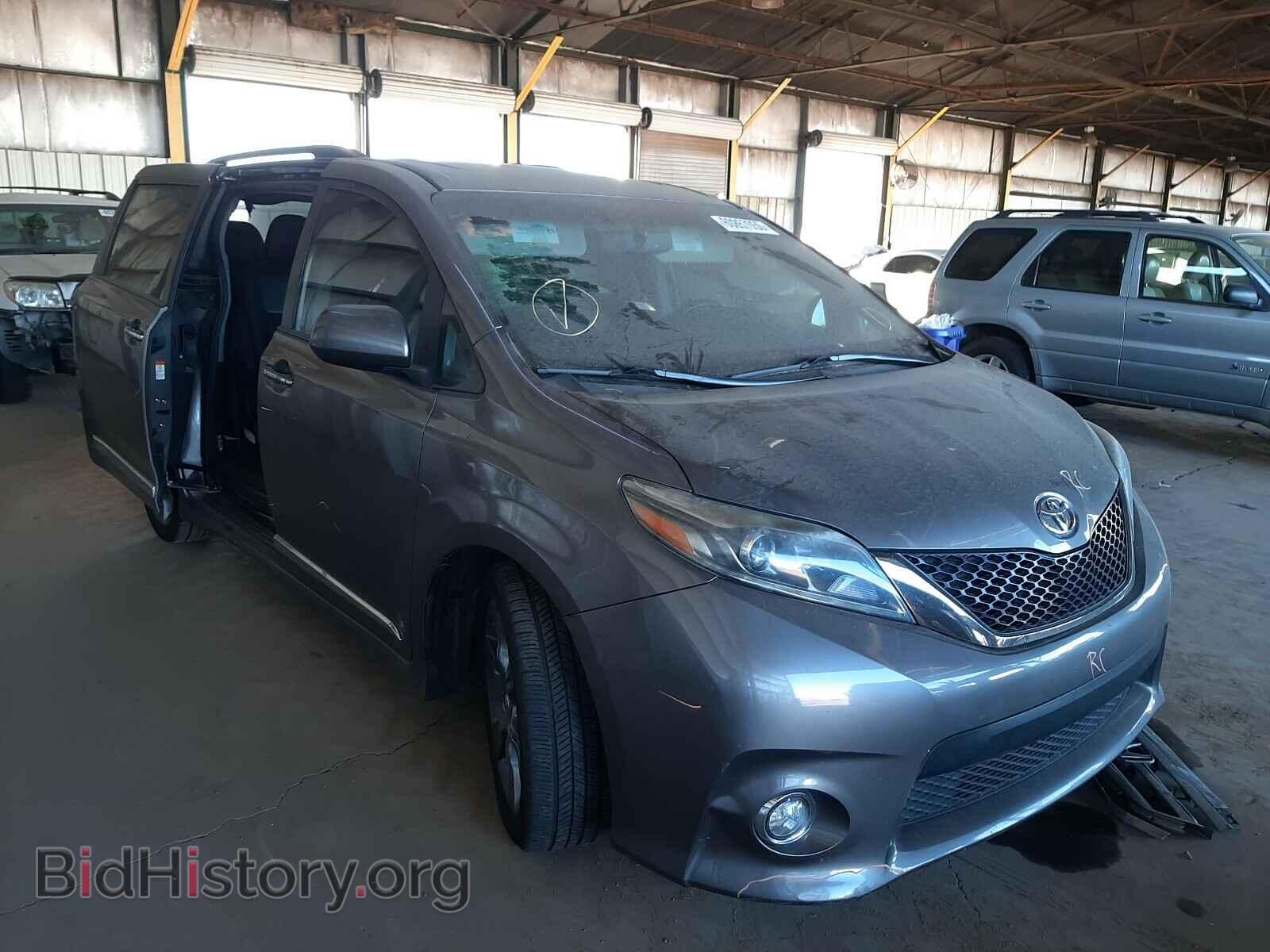 Photo 5TDXK3DC6GS756552 - TOYOTA SIENNA 2016