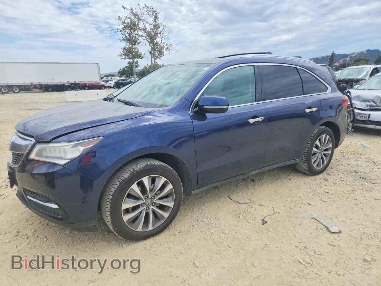 Фотография 5FRYD4H45EB033721 - ACURA MDX 2014