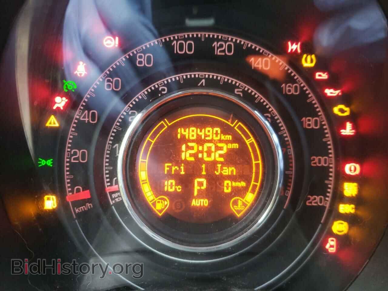 2012 FIAT 500 - VIN: 3C3CFFBR4CT106912 - Фото 8