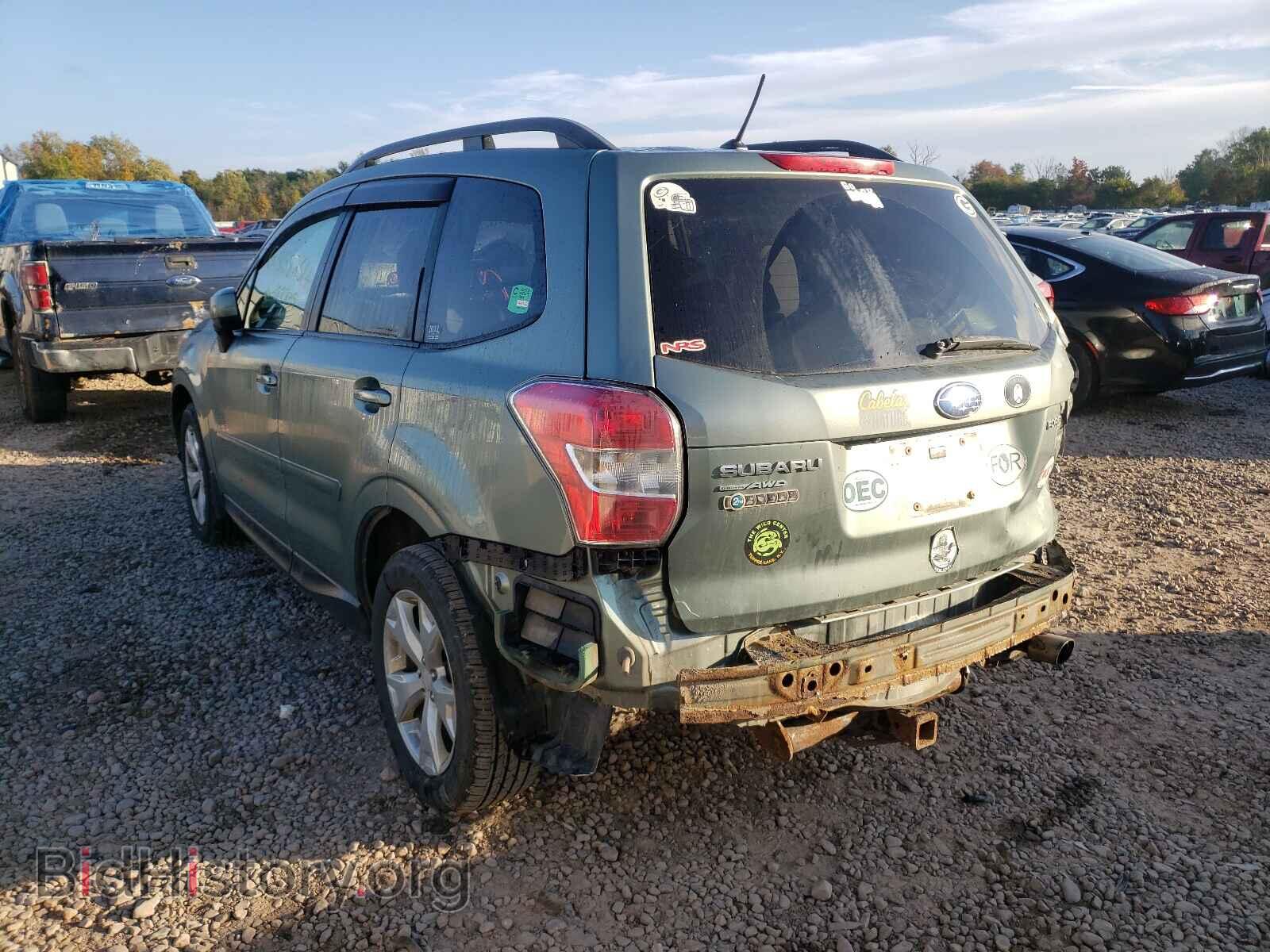 2014 SUBARU FORESTER - VIN: JF2SJAEC5EH431765 - Фото 3