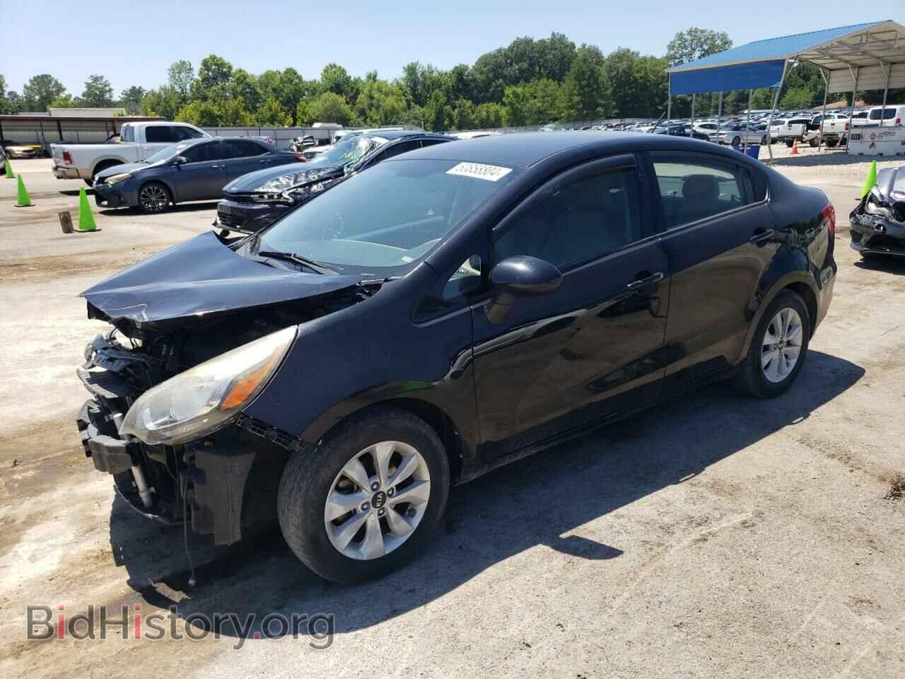 Фотография KNADN4A38G6661332 - KIA RIO 2016