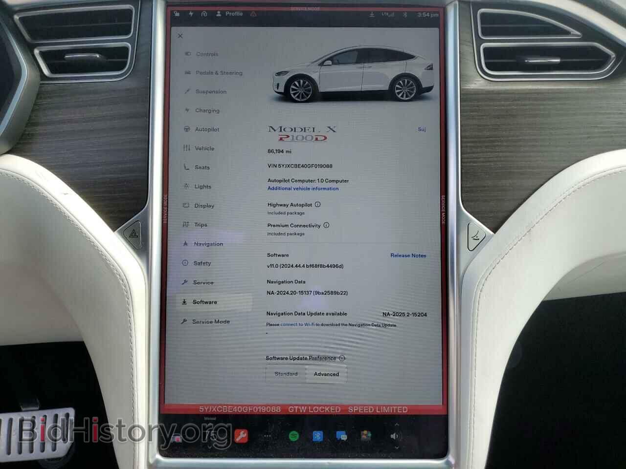 2016 TESLA MODEL X - VIN: 5YJXCBE40GF019088 - Фото 9