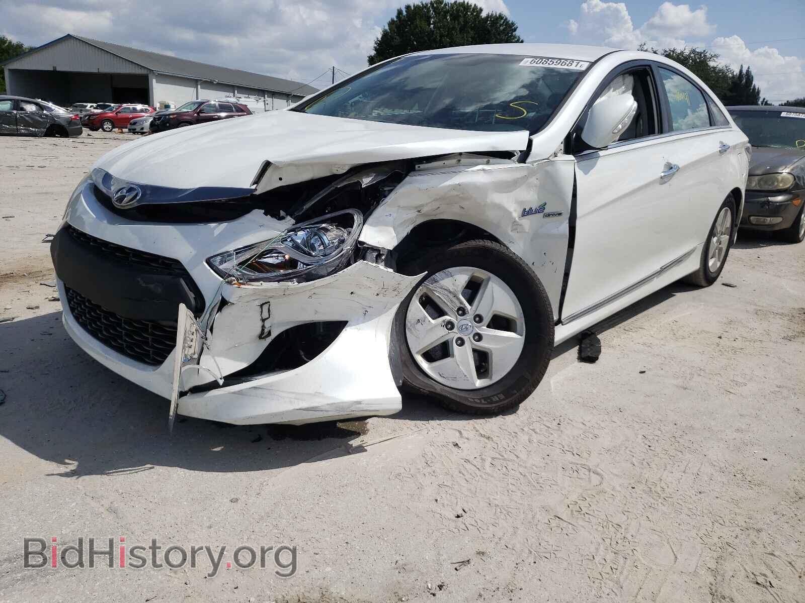 2012 HYUNDAI SONATA - VIN: KMHEC4A45CA037027 - Фото 2