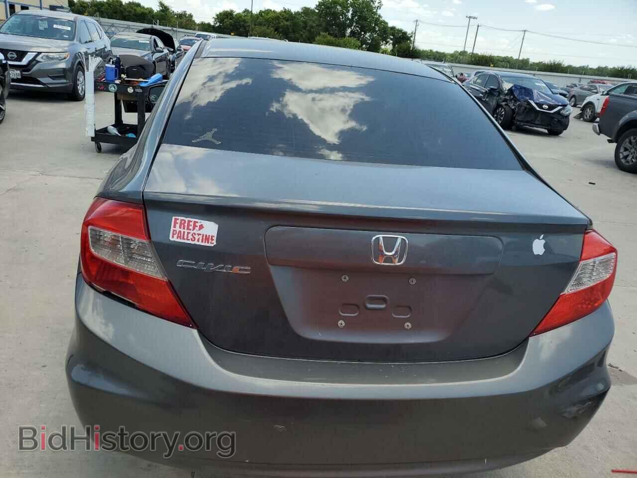 2012 HONDA CIVIC - VIN: 2HGFB2F5XCH563187 - Фото 6