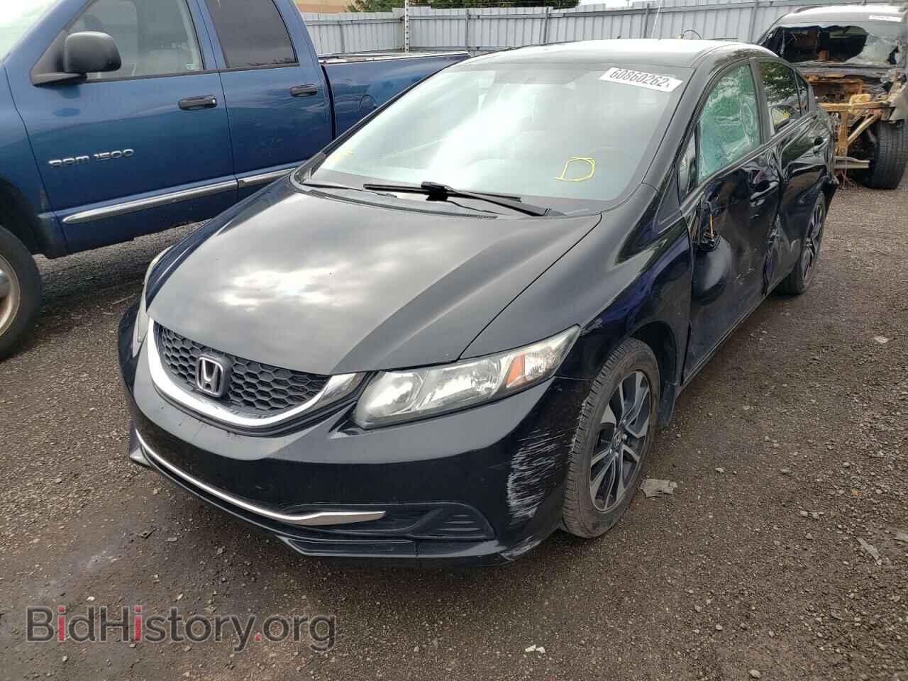 2013 HONDA CIVIC - VIN: 2HGFB2F41DH013286 - Фото 2