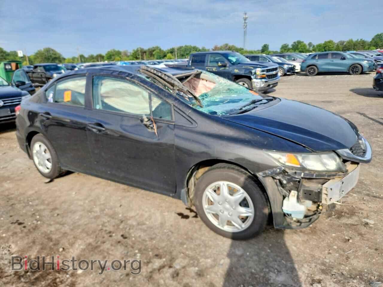 2013 HONDA CIVIC - VIN: 19XFB2F51DE264635 - Фото 4