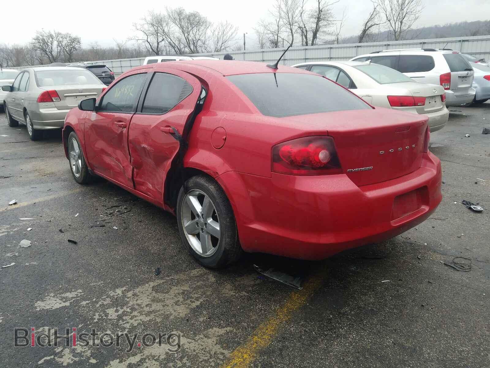 2013 DODGE AVENGER - VIN: 1C3CDZAB7DN667313 - Фото 3