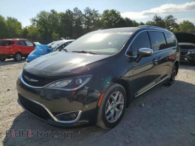 2019 Chrysler PACIFICA Limited, black — VIN 2C4RC1GG6KR745934, Copart