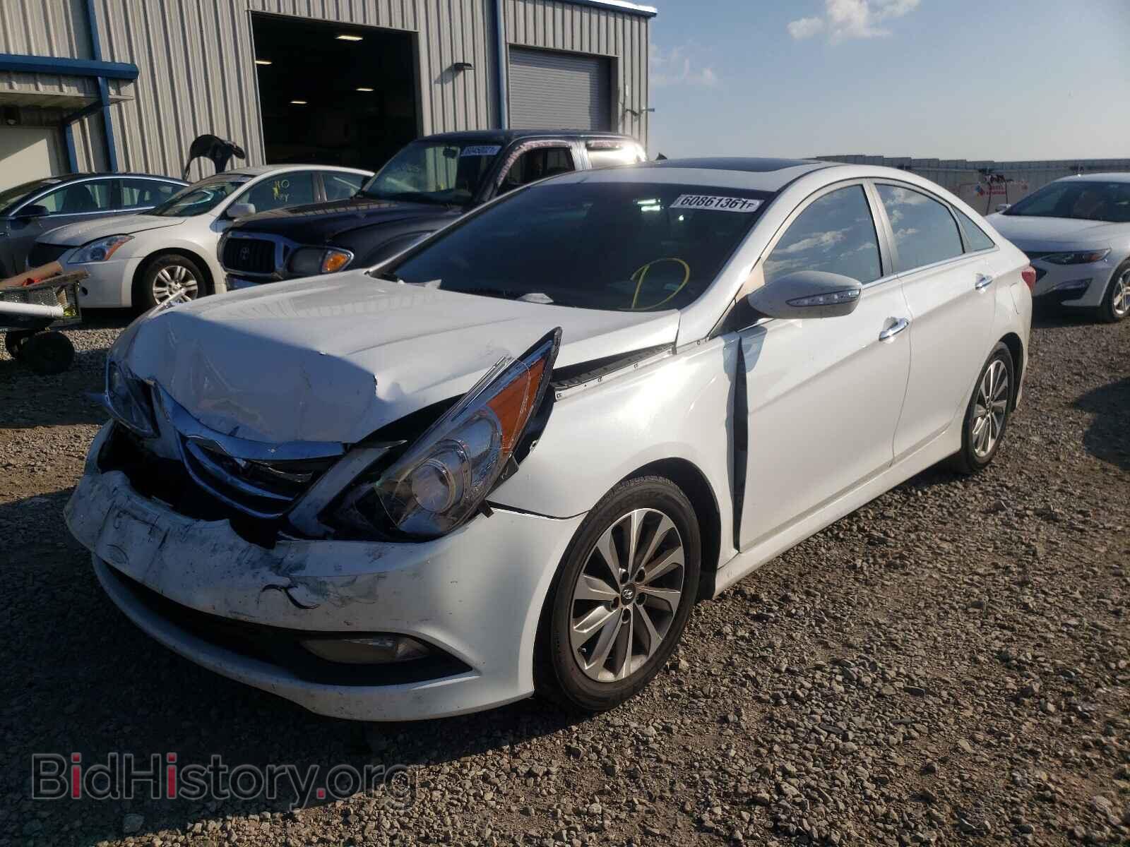 2014 HYUNDAI SONATA - VIN: 5NPEC4AC5EH849984 - Фото 2