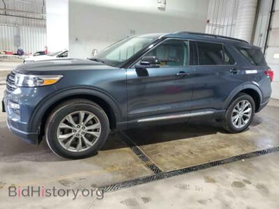 2023 Ford EXPLORER XLT, темно-серый — VIN 1FMSK8DH4PGB65631, Copart