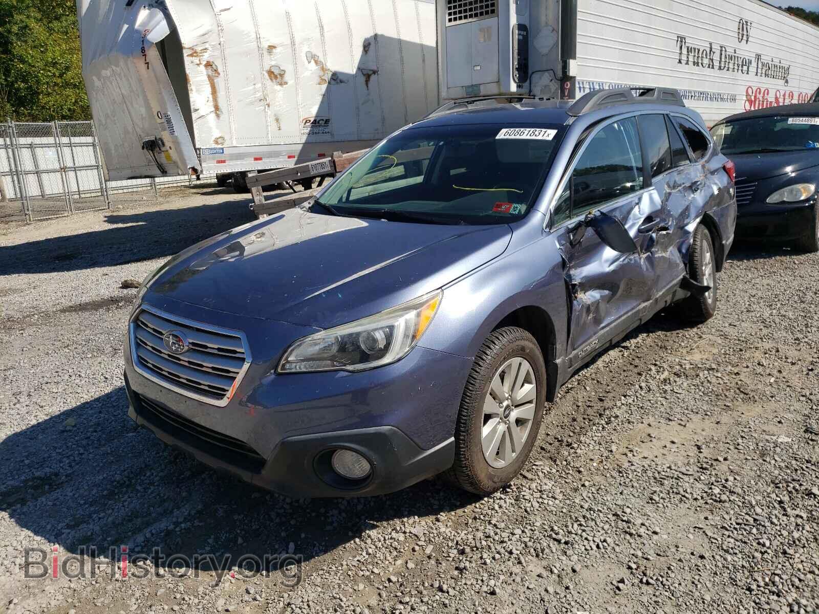 2015 SUBARU OUTBACK - VIN: 4S4BSACC5F3219814 - Фото 2